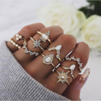 Boho Ring Set