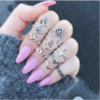 Boho Ring Set