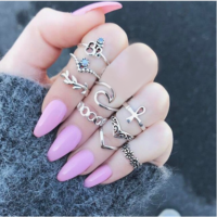Boho Ring Set