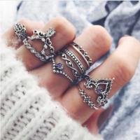Boho Ring Set