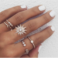 Boho Ring Set