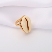 Cowrie Shell Ring