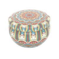 Mandala Soy Candle<br/>Rose