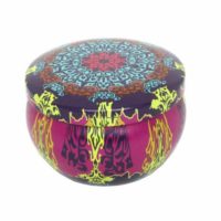 Mandala Soy Candle<br/>Spring