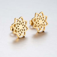 Mandala Studs